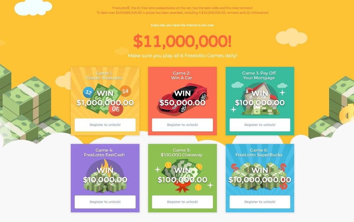 Illustration published with the archived record: FreeLotto - A Different Take on the Lottery